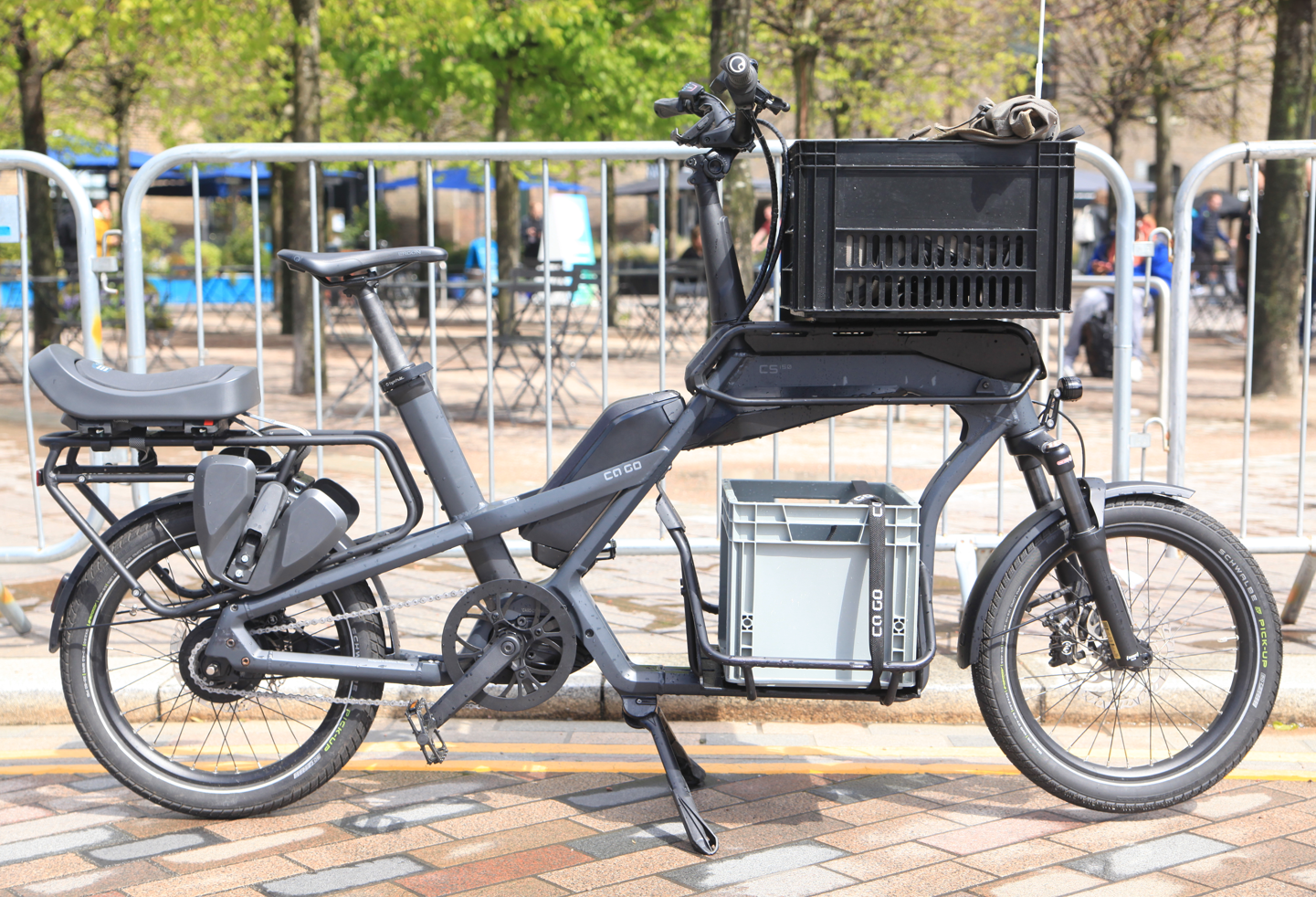 Ca Go CS 150 cargo bike review Cycling Electric