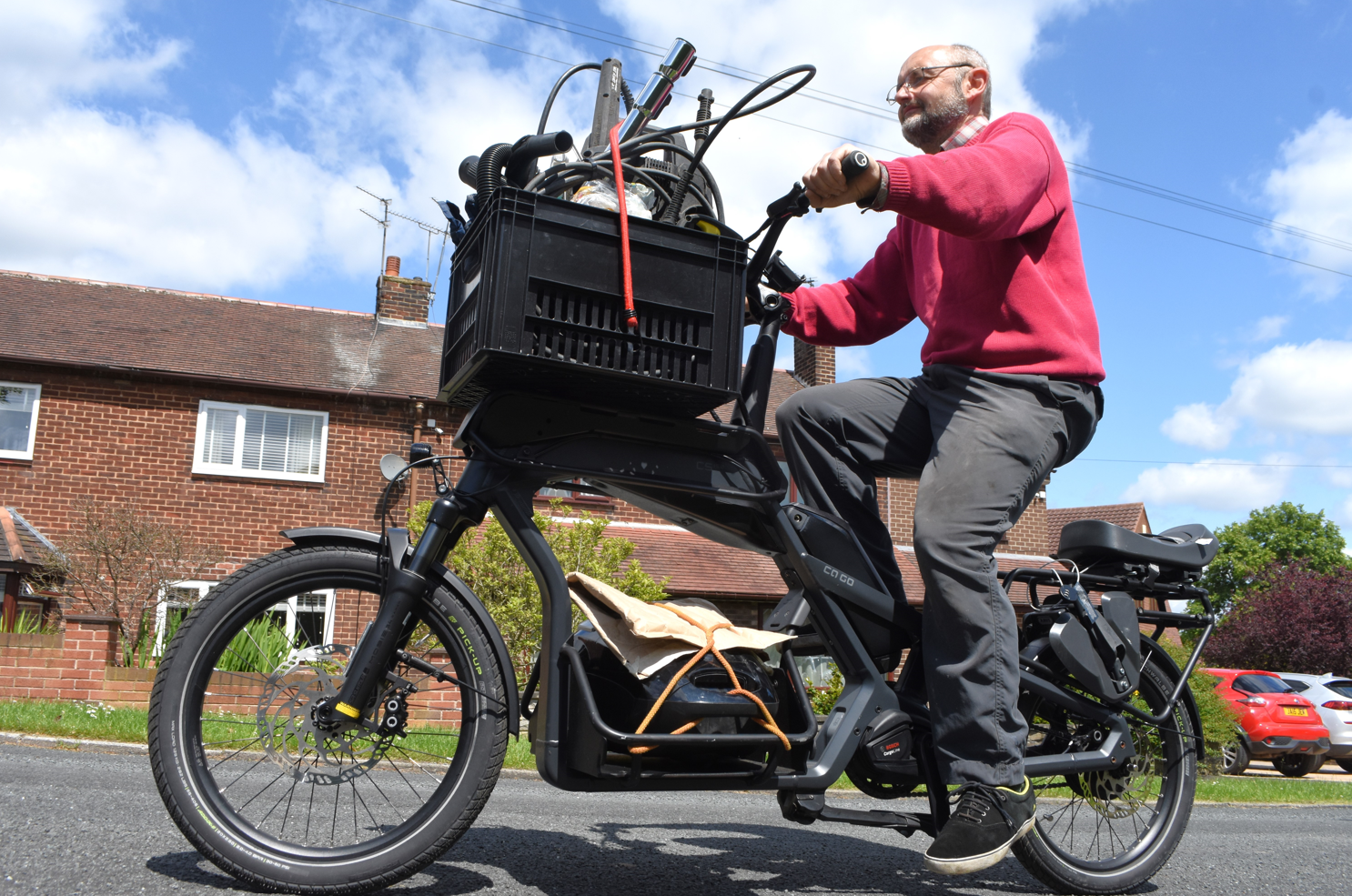 Ca Go CS 150 cargo bike review Cycling Electric