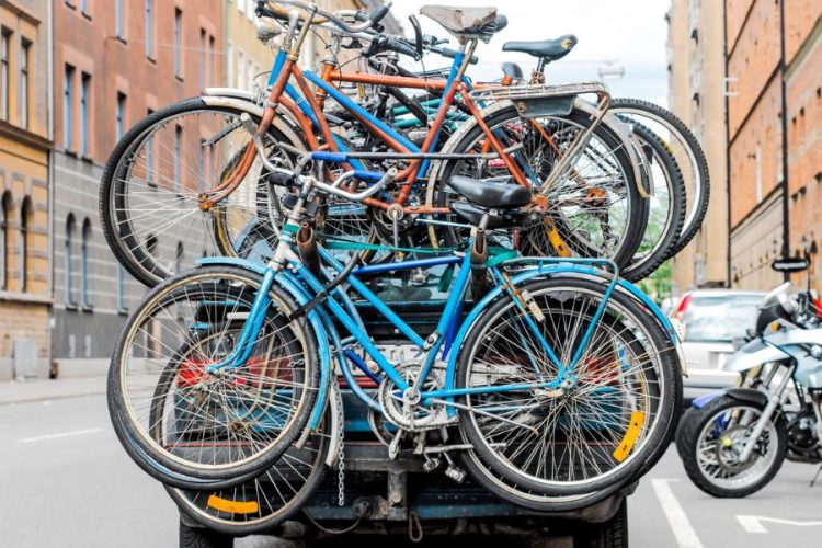 Boot-mounted bike rack legal considerations | Cycling Electric