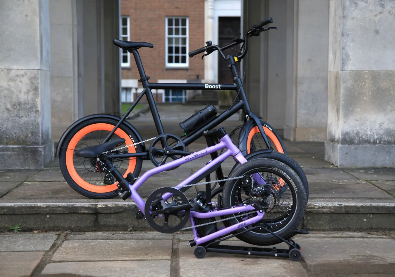 folding compact electric bikes