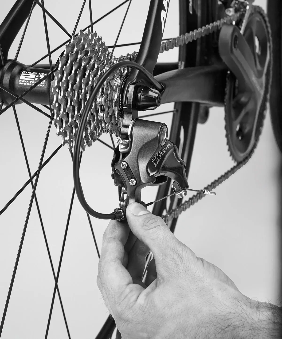 How to adjust a rear derailleur for smooth shifting