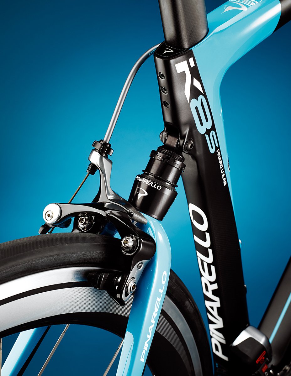 Road bike suspension Cyclist