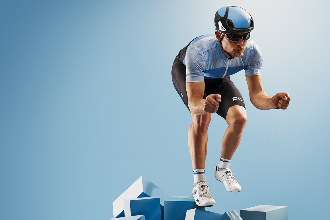 Road bike suspension Cyclist