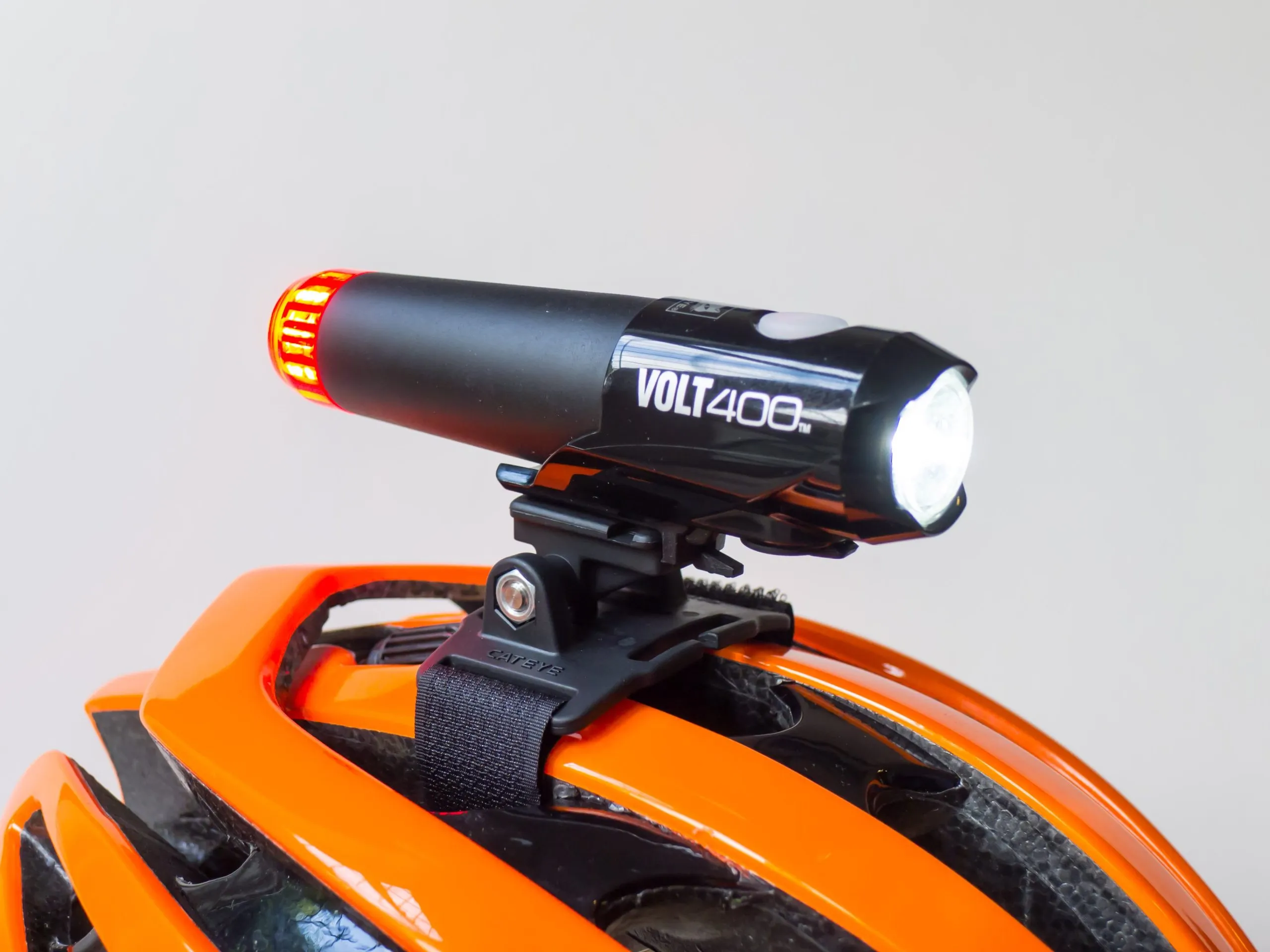 Cateye Volt 400 Duplex Helmet Light review | Cyclist