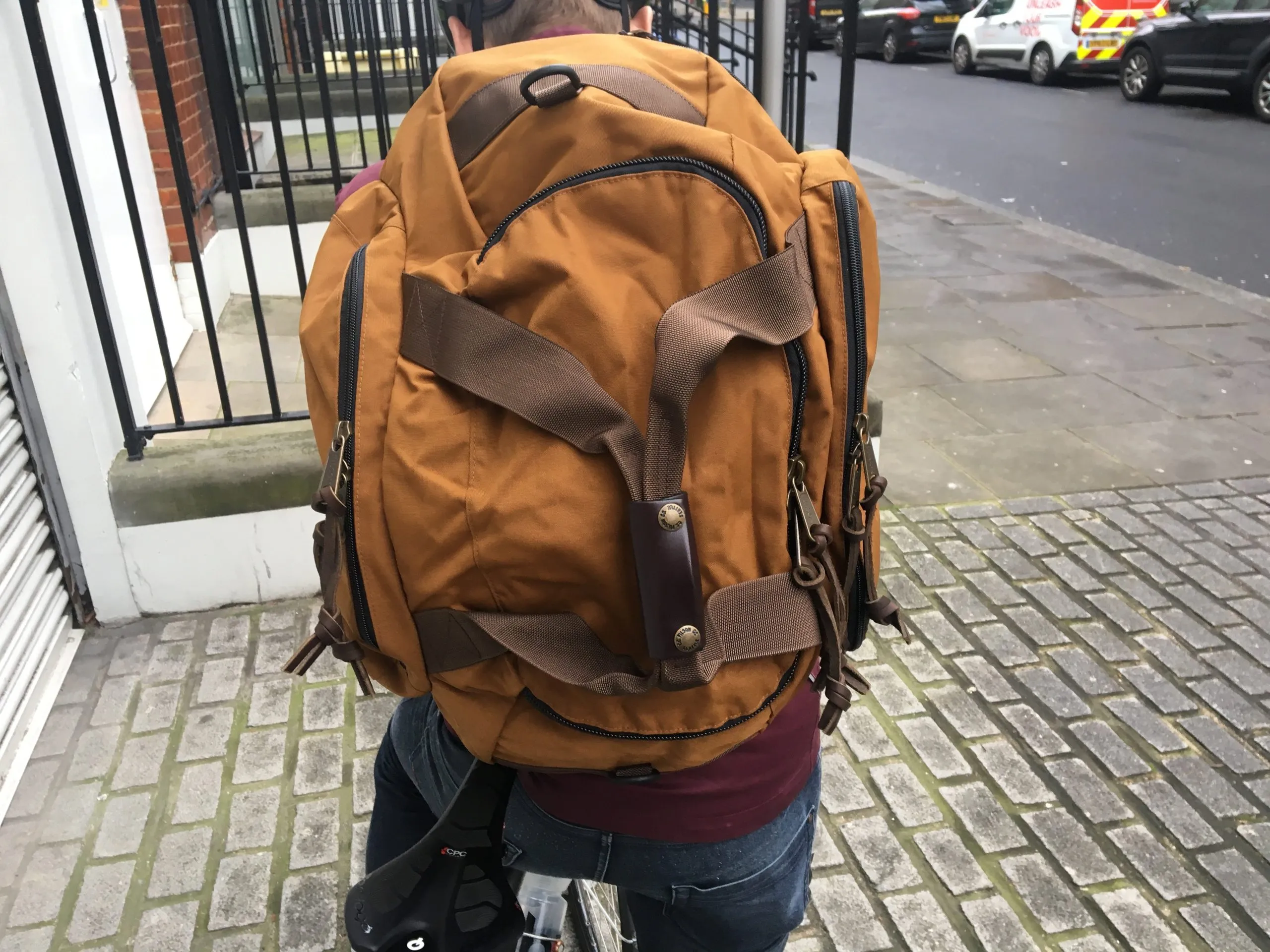 Filson Ballistic Nylon Duffle Pack review Cyclist