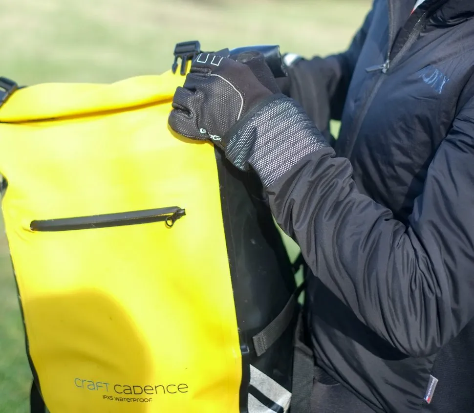 Craft Cadence IPX5 waterproof backpack review Cyclist