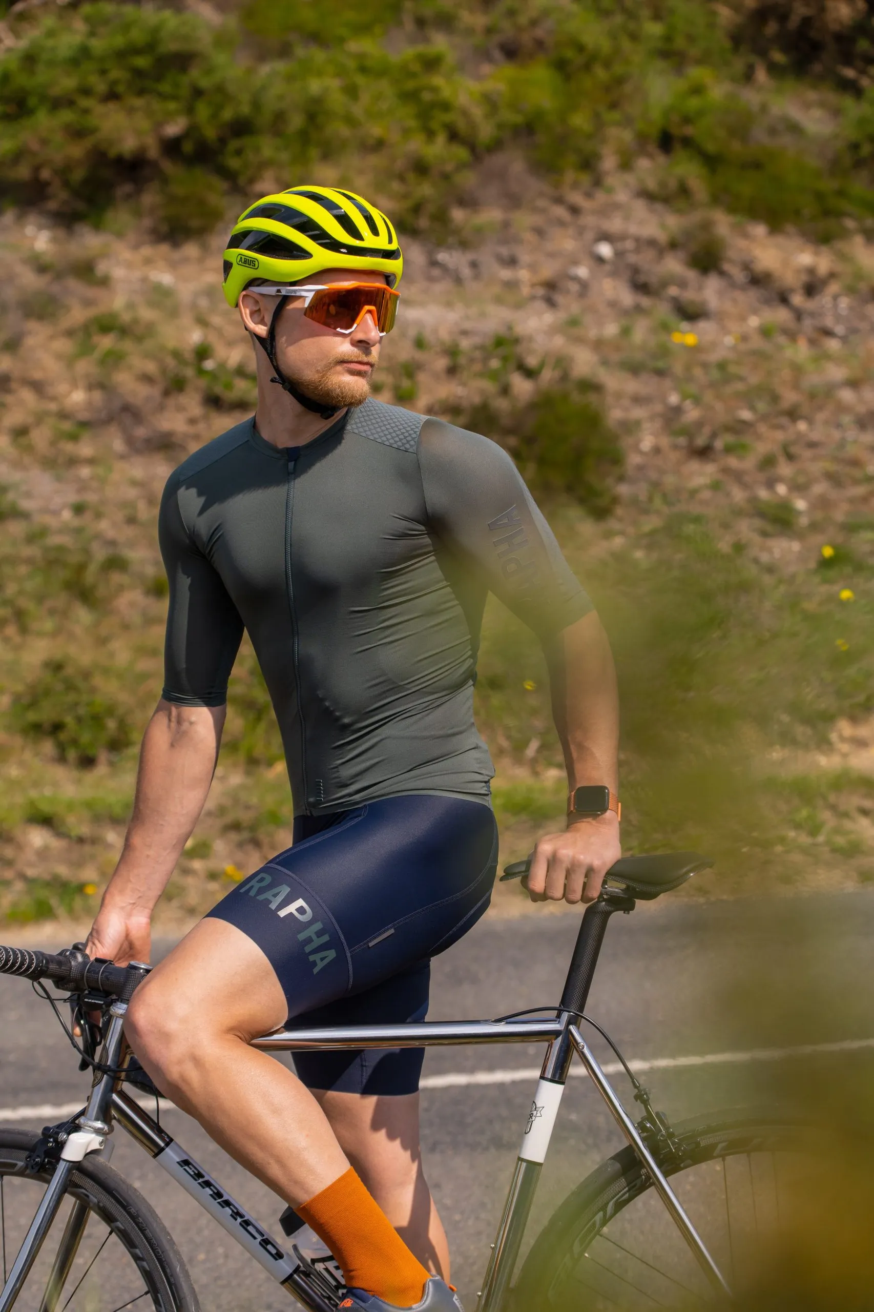 ウェア Rapha PROTEAM TIMEAERO JERSEY BIBSHORTS Rapha Pro Team Training Bib Short - Men's - Bike