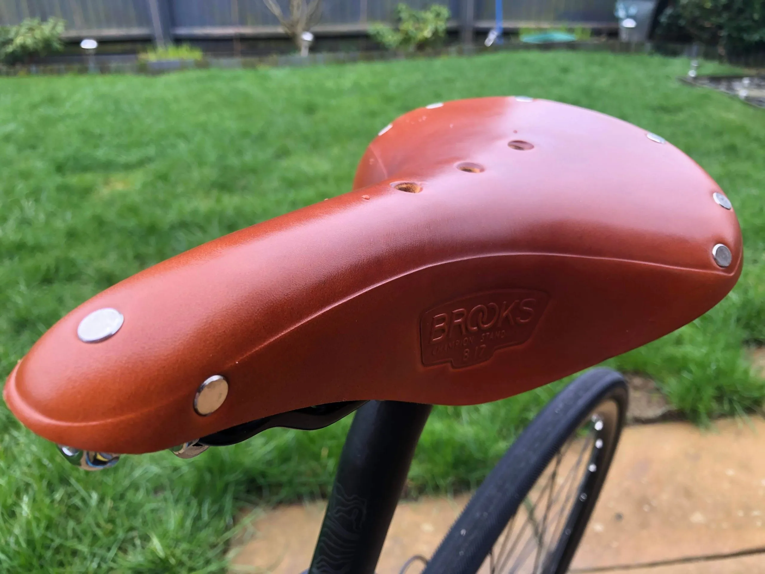 BROOKS CHAMPION STANDARD B17 サドル ハニー NOS BROOKS B17 CHAMPION