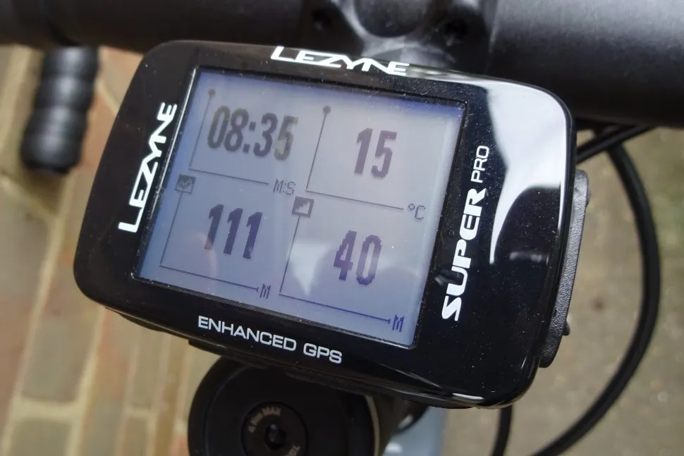 Lezyne Mega Xl Gps Review Lezyne Super Pro Enhanced GPS Bike