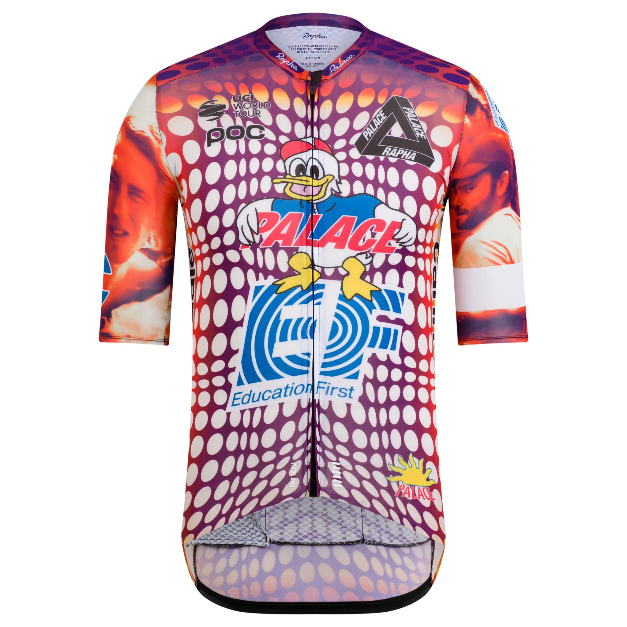 ウエア PALACE - PALACE x RAPHA EF PRO TEAM AERO JERSEY M Palace x Rapha EF Education First Pro Team Aero Jersey Pink