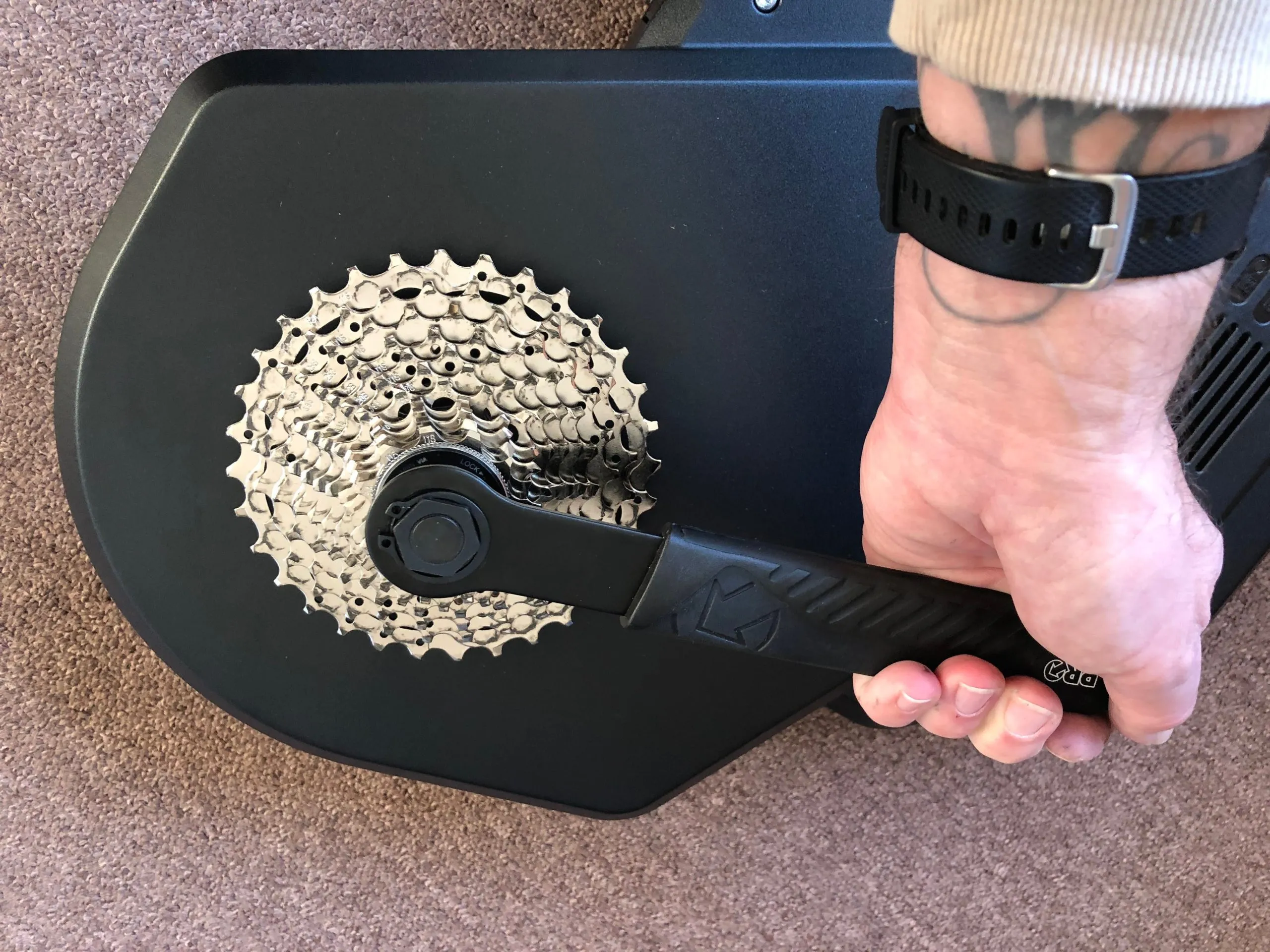 Tacx Flux S direct drive smart turbo trainer review Cyclist