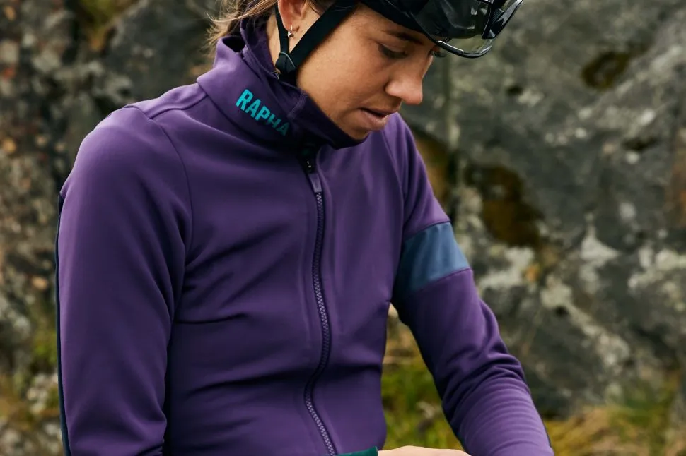 Rapha Women's Pro Team winter bibtights and Pro Team winter