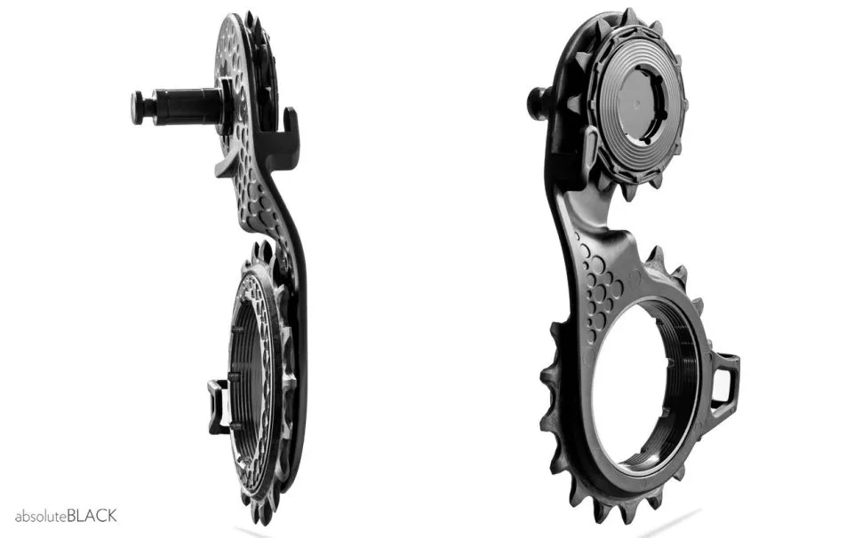 Absoluteblack Hollowcage: new 'silent', monoplate oversized pulley