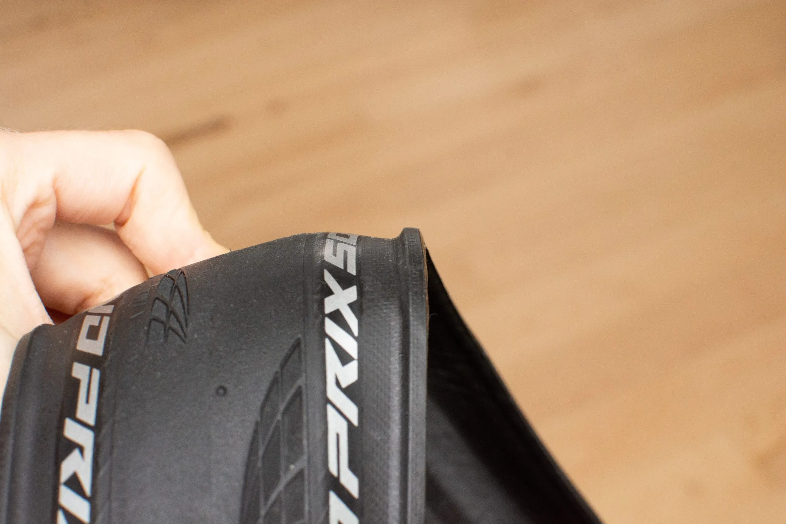 The new Continental GP5000 S TR is hookless-compatible and