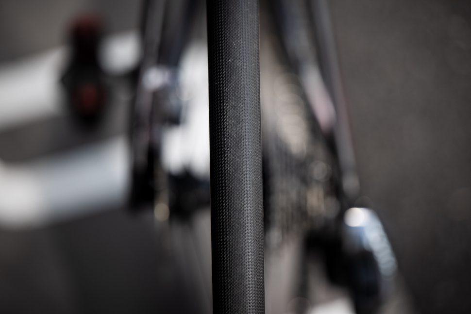 bike tyre from above
