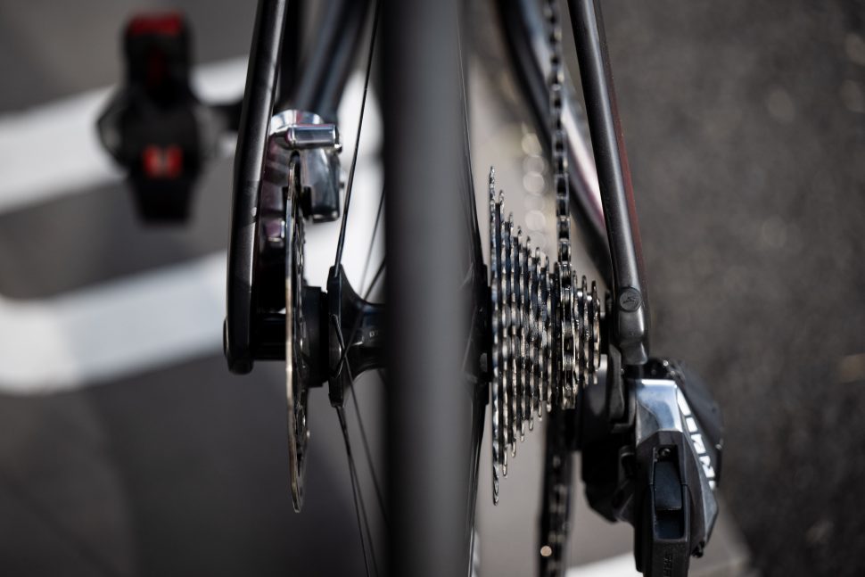bike cassette from above