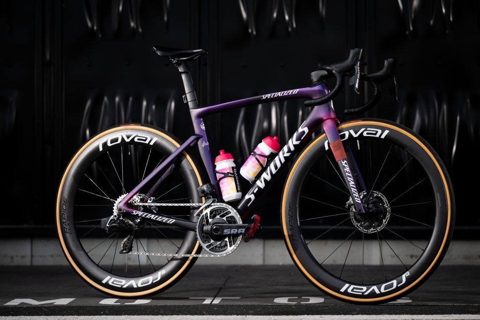 purple bike