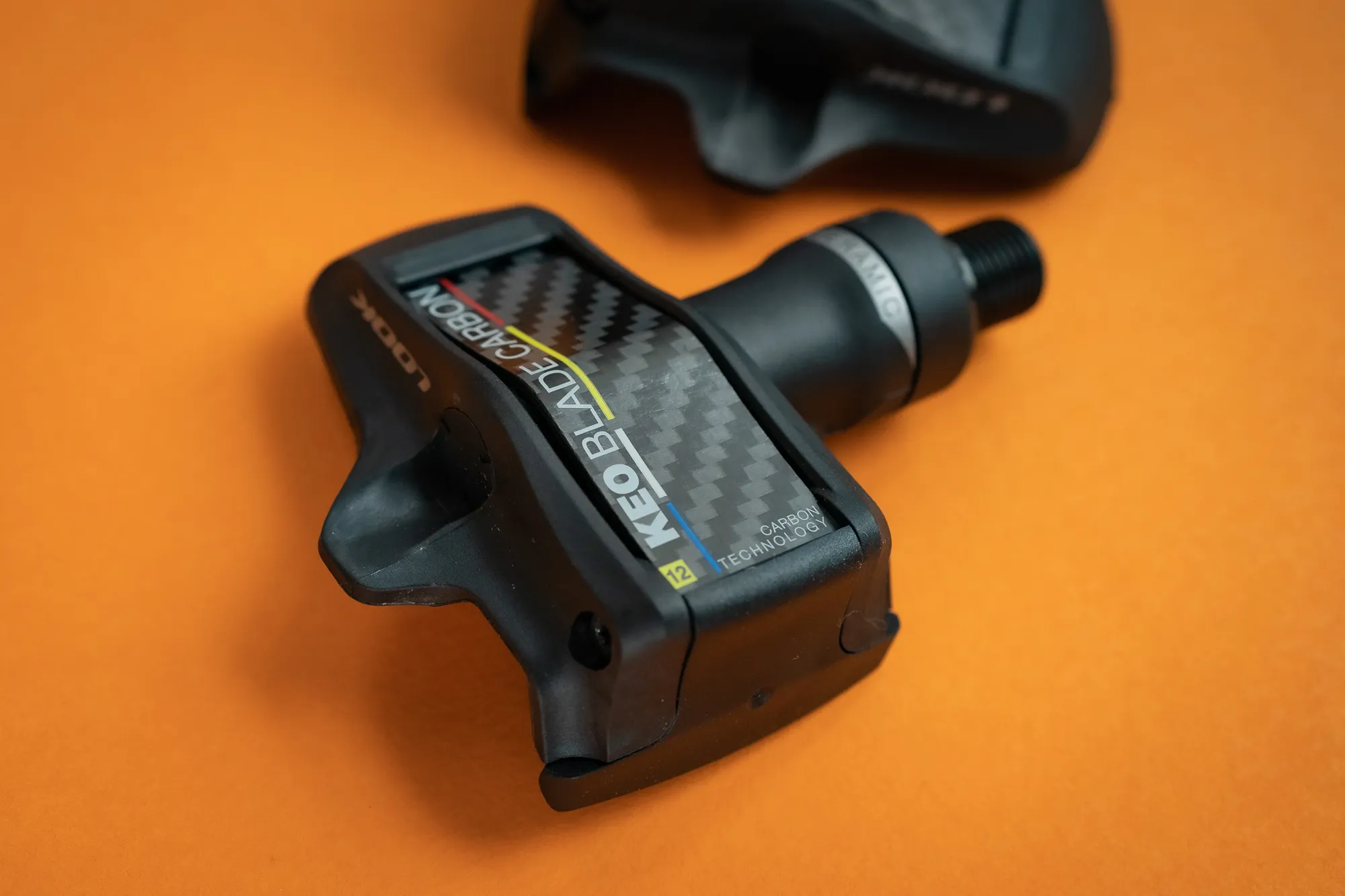 Look Keo Blade Carbon Ceramic ~ ダル LOOK KEO BLADE CARBON CERAMIC Ti Pedals - Clipless, Titanium, 9/16