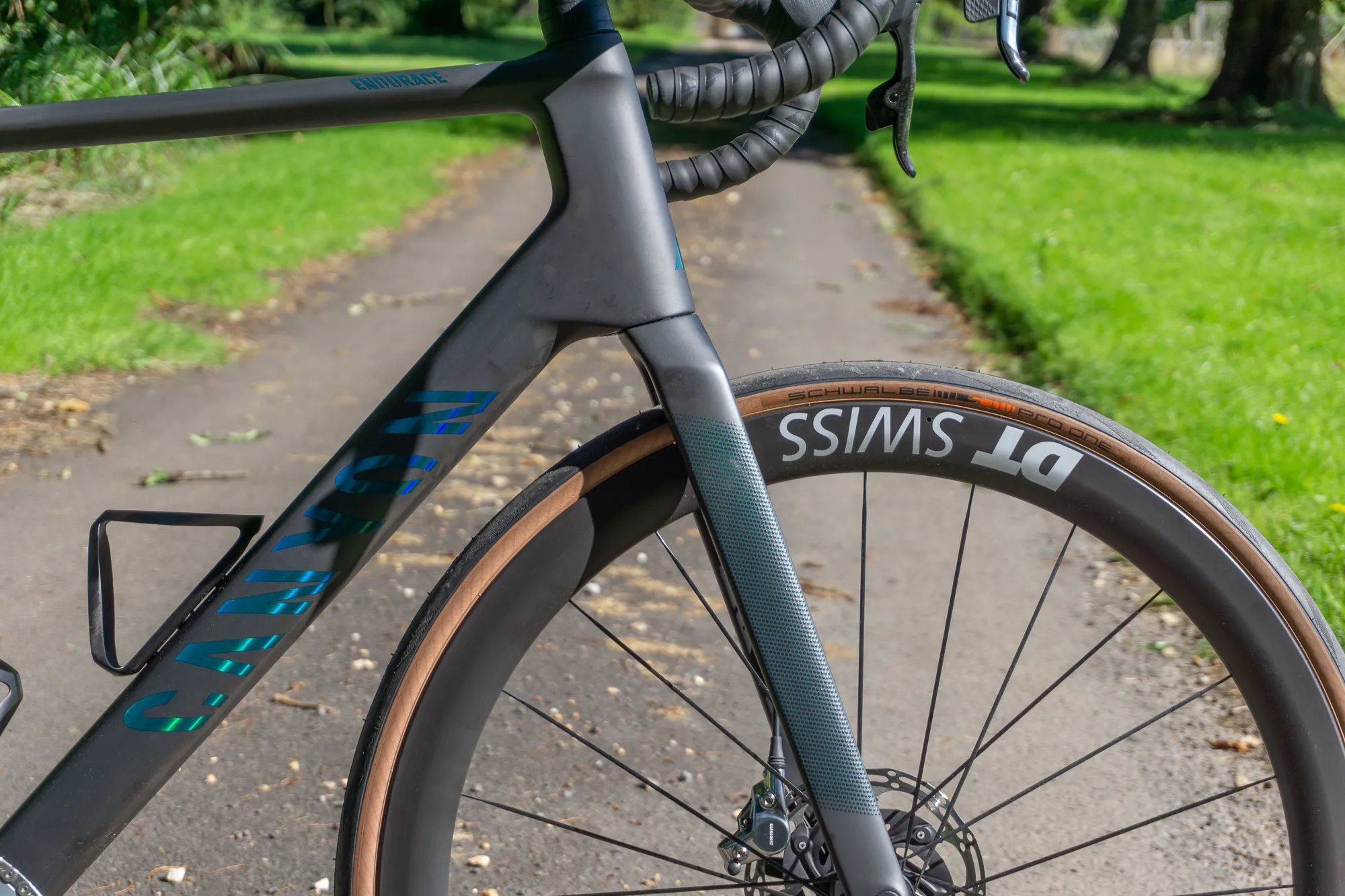 Canyon Endurace front end