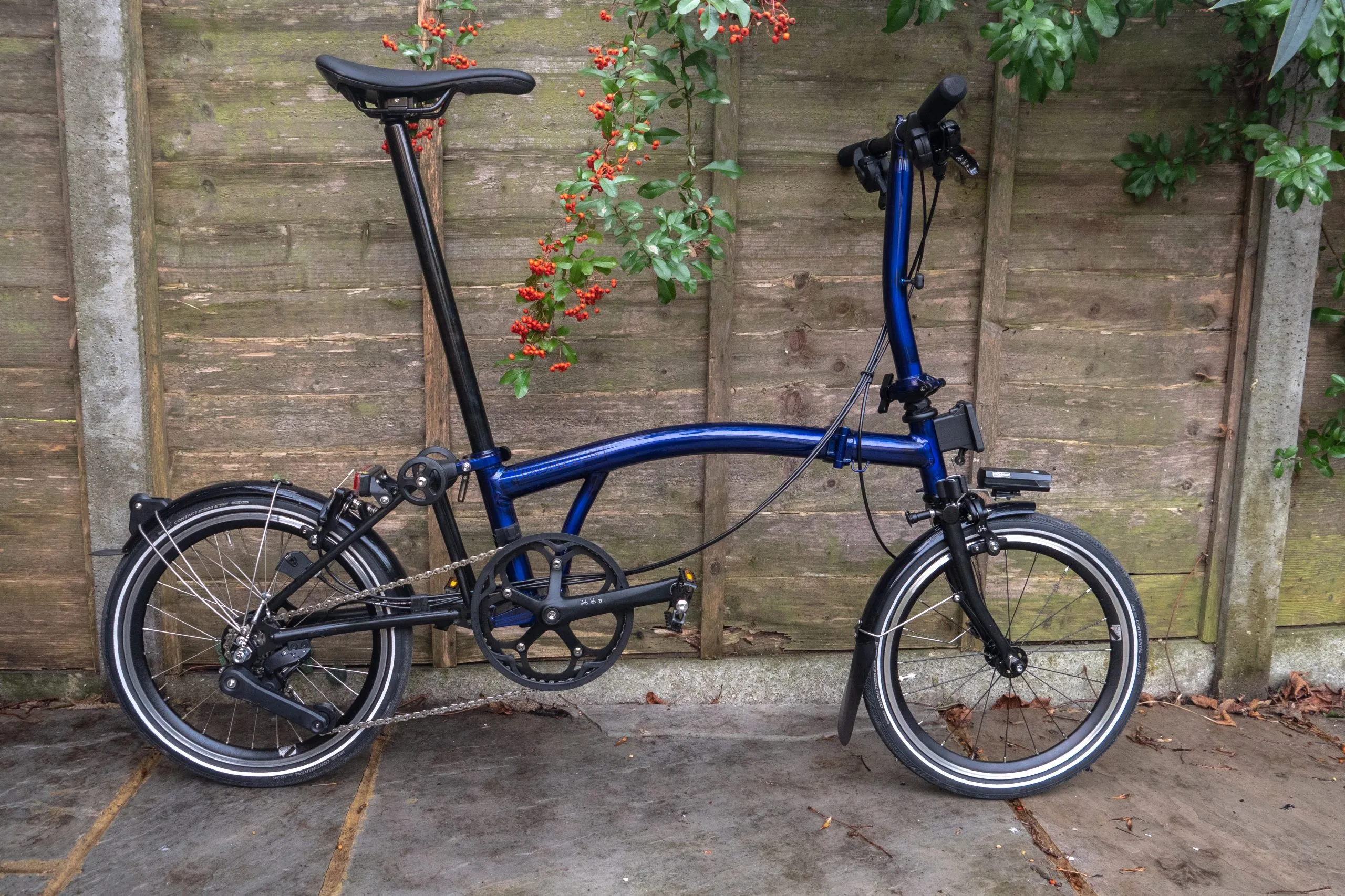 Brompton P Line Explore 12-speed folding bike review Cyclist