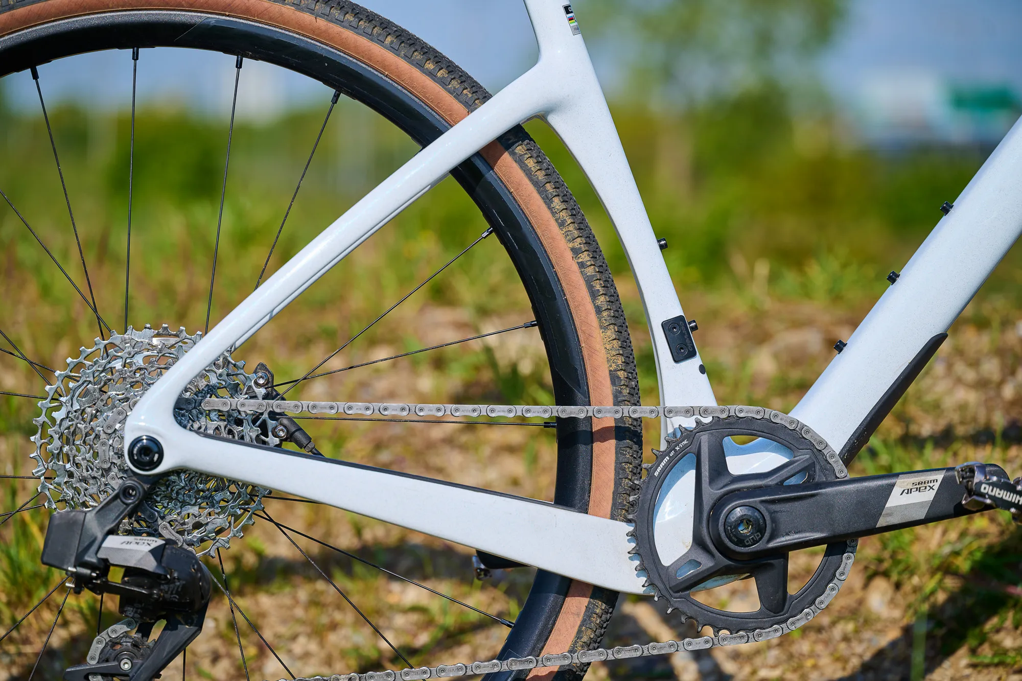 Cervelo Aspero bicycle, white