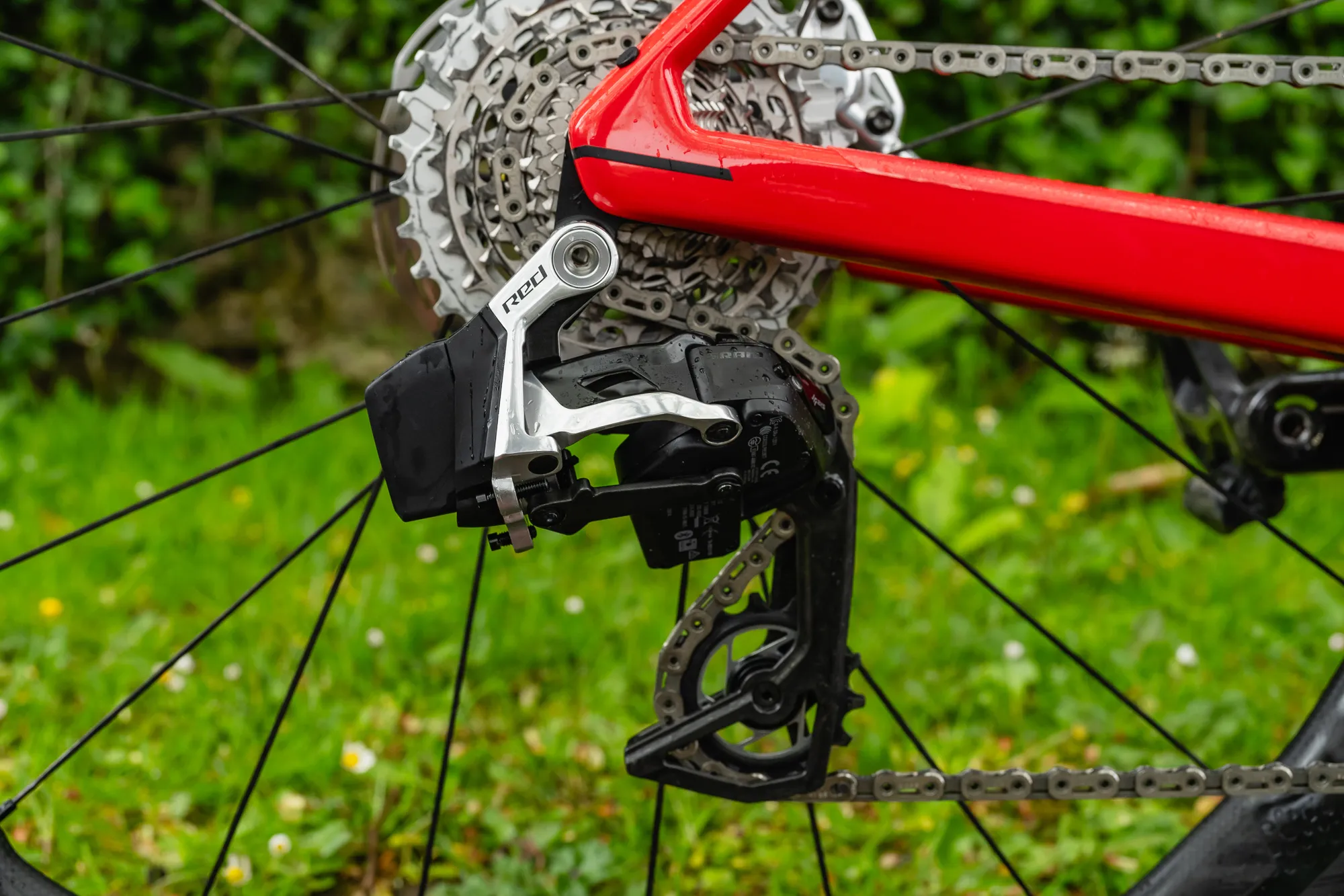 SRAM Red AXS groupset rear derailleur