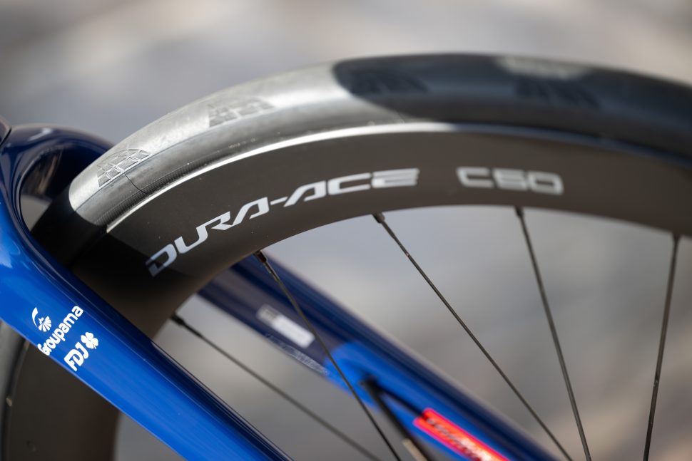 wilier verticale slr dura ace c50 wheels