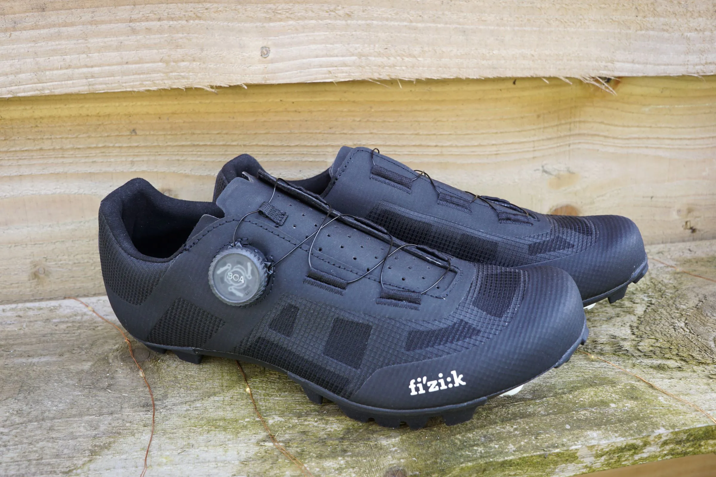 Cycling Shoes Fizik Cyclocross Shoes Fizik Vento Omna White/Black