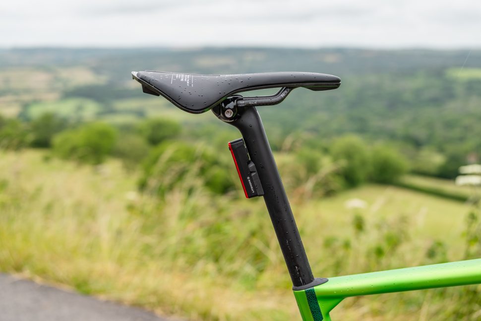 Seatpost of Wilier bicycle