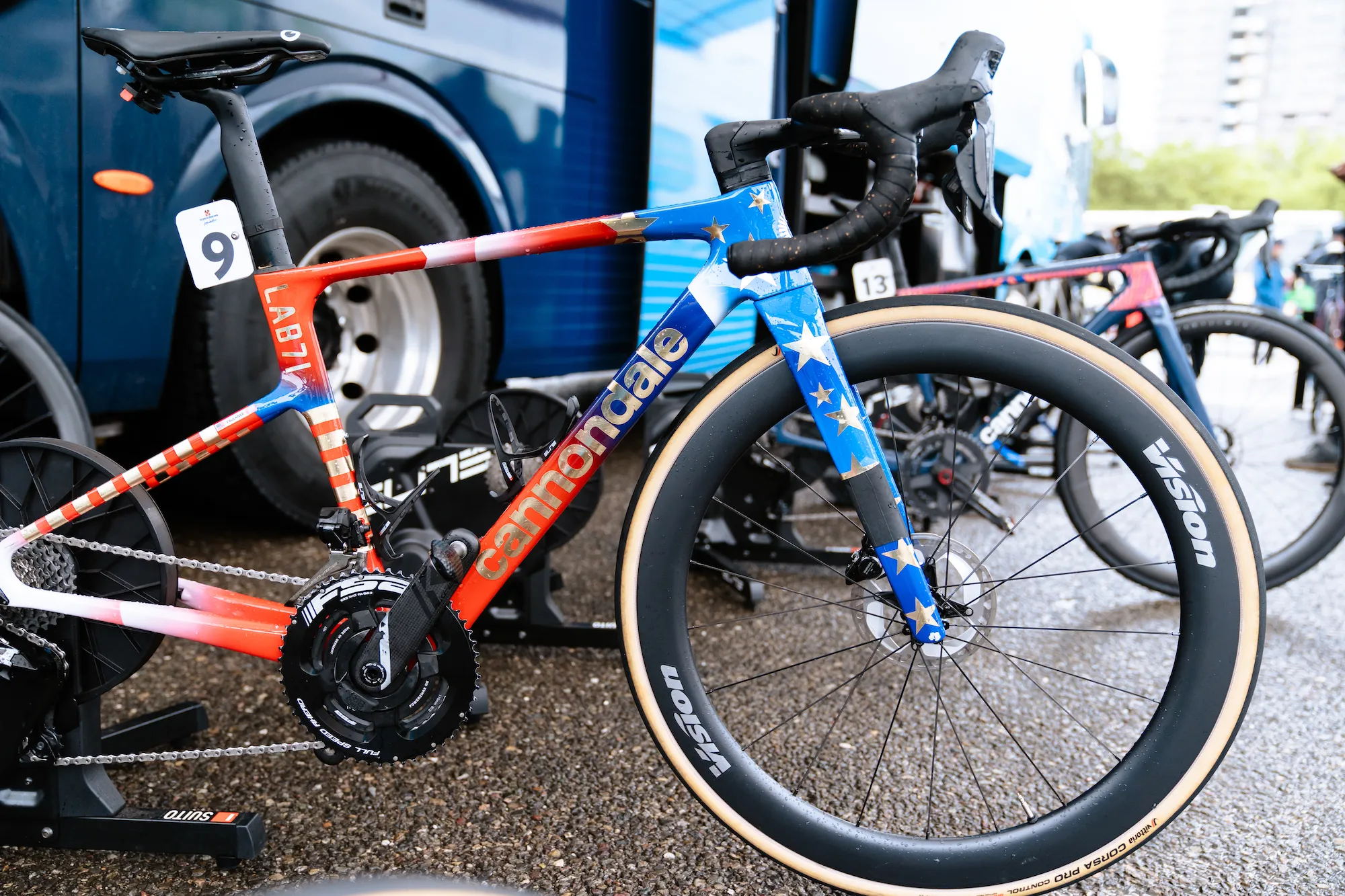 Pro bike: Kristen Faulkner's gold star spangled Cannondale