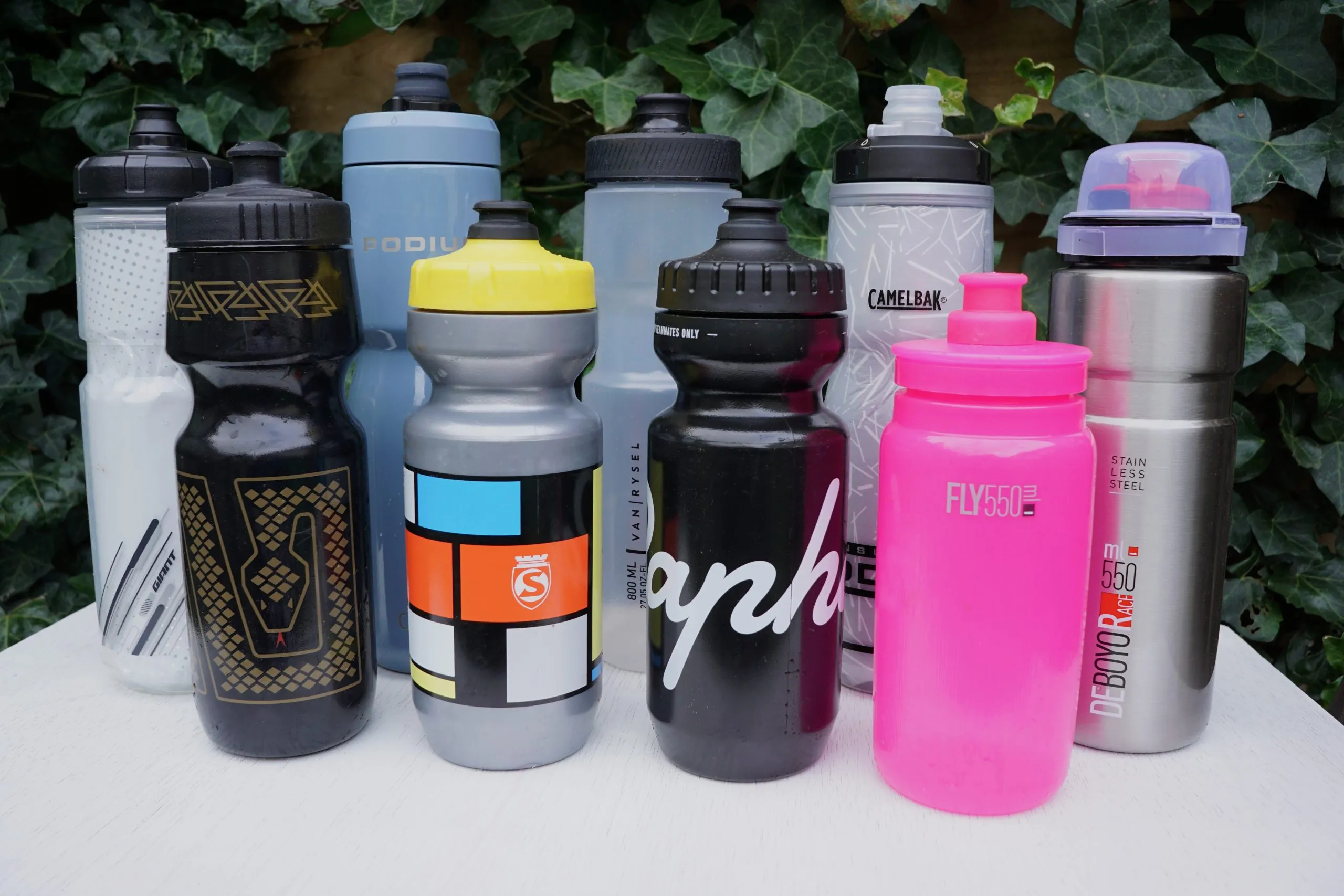 Gcn Elite Gcn Bottle Trek Bicycle Company Water Bottles Set Of Black Cap  21oz Cycling Hydration