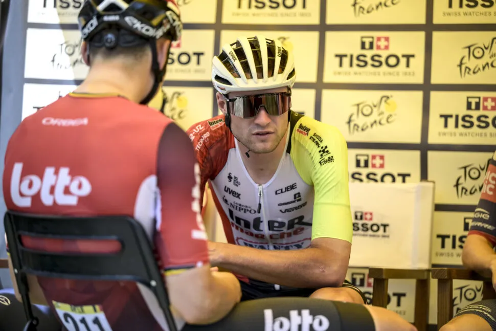 18/07/2025 – Tour de France 2025 – Étape 13 - Loudenbvielle / Peyragudes (10,9 km CLM) - Laurenz REX (INTERMARCHÉ - WANTY)