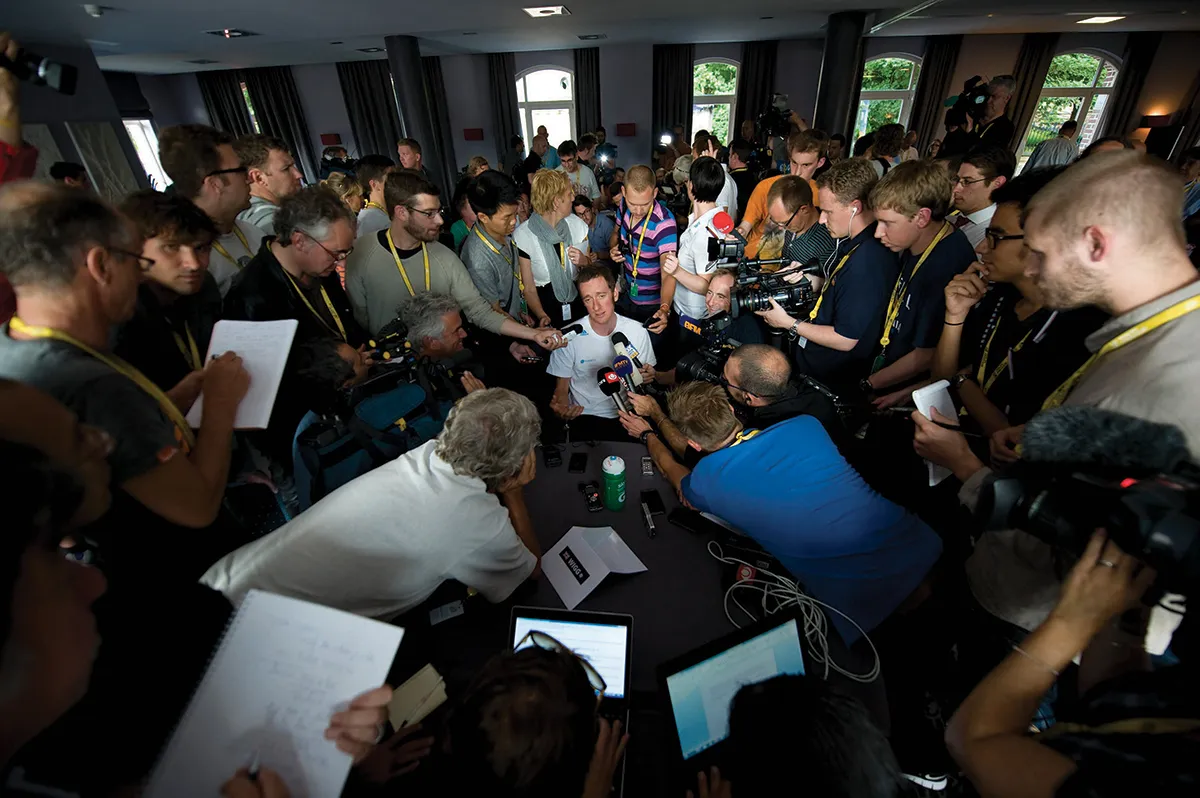 Chasing the story: Reporting the Tour de France