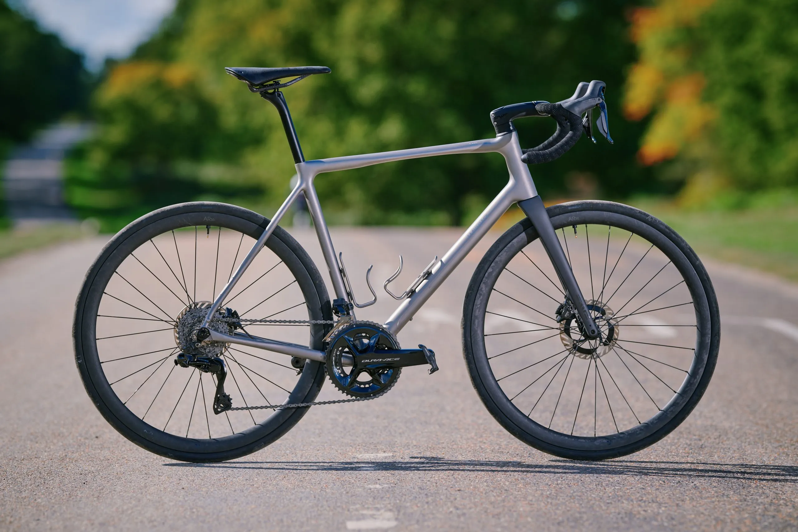 J.Laverack J.Ack III AM64 titanium road bike review | Cyclist