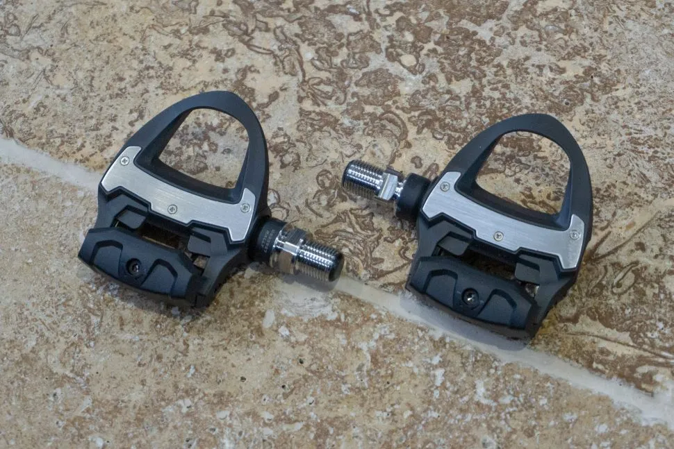 Black cycling pedals